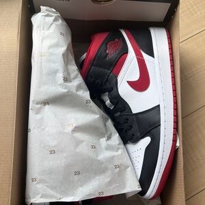 Nike Sneakers in Red, Black & White